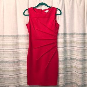 NEW hot pink Calvin Klein dress